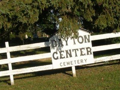 Dayton Center Cemetery on Sysoon