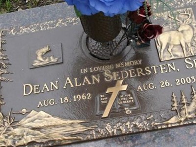 Dean Alan Sedersten, Sr on Sysoon