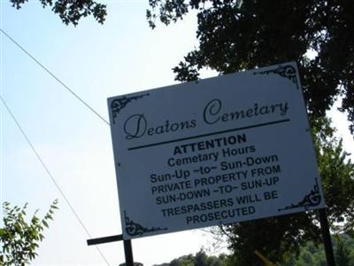 Deaton Cemetery on Sysoon
