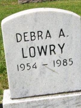 Debra Ann McGriff Lowry on Sysoon