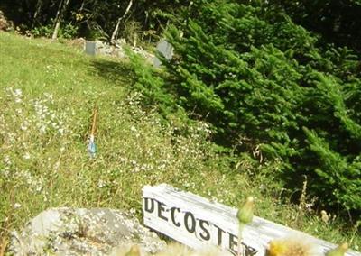 Decoster Cemetery on Sysoon