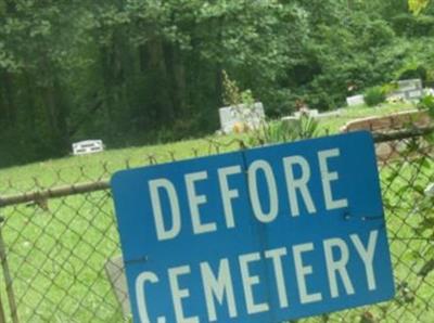 Defore Cemetery on Sysoon