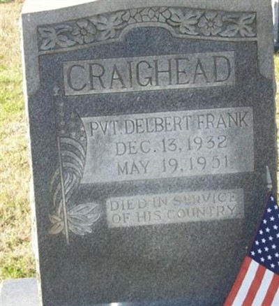 Delbert Frank Craighead on Sysoon