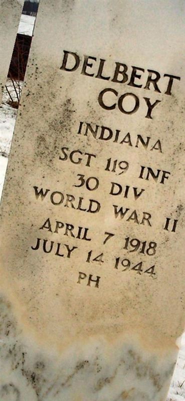 Delbert J. Coy on Sysoon