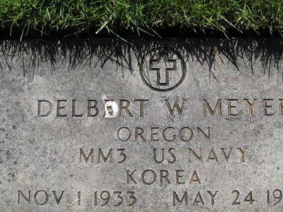 Delbert W Meyer on Sysoon