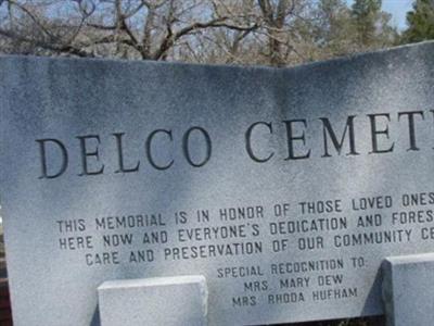 Delco Cemetery on Sysoon