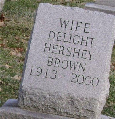Delight Hershey Brown on Sysoon