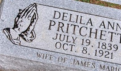 Delila Ann Pritchett on Sysoon