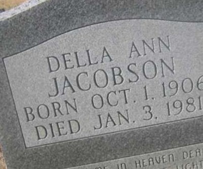 Della Ann Jacobson on Sysoon