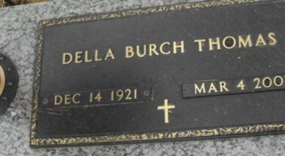 Della Burch Thomas on Sysoon