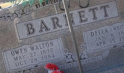 Della Whittle Barnett on Sysoon
