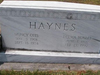 Delma Yokley Haynes on Sysoon