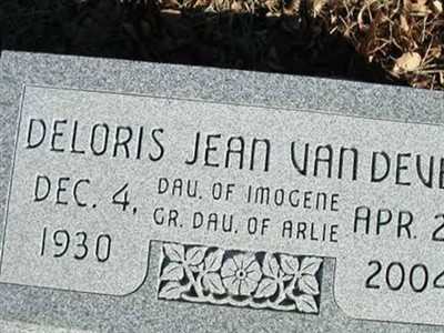 Deloris Jean Van Dever on Sysoon