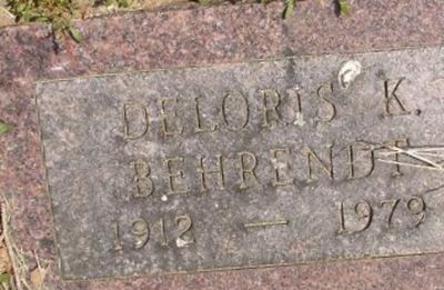 Deloris K Behrendt on Sysoon