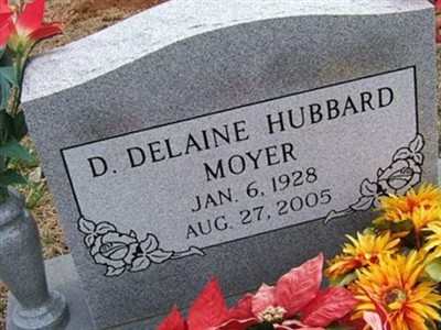 Delpha Delaine Hubbard Stump Moyer on Sysoon