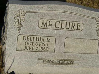 Delphia M. McClure on Sysoon