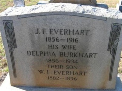 Delphina Burkhart Everhart on Sysoon