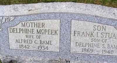 Delphine S McPeek Bame on Sysoon