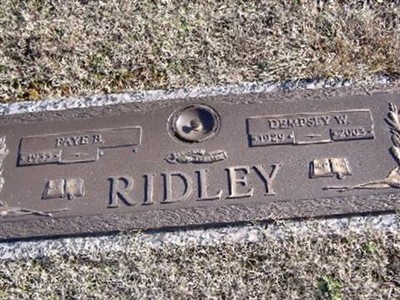Dempsey W. Ridley on Sysoon