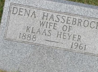 Dena Hassebrock Heyer on Sysoon