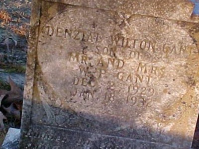 Denzial Wilton Gant on Sysoon