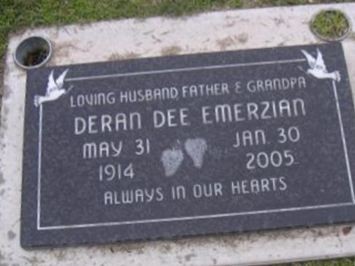 Deran Dee Emerzian on Sysoon