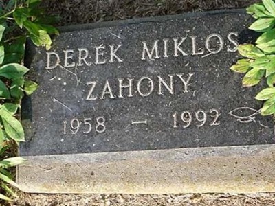 Derek Miklos Zahony on Sysoon