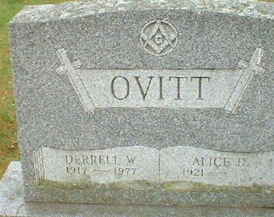 Derrell W Ovitt on Sysoon