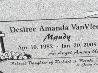 Desiree Amanda "Mandy" VanVleet on Sysoon
