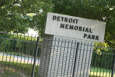 Detroit Memorial Park East on Sysoon