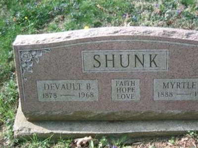 Devault B. Shunk on Sysoon