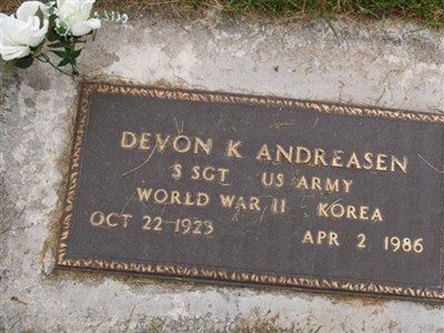 Devon Kenneth Andreasen on Sysoon
