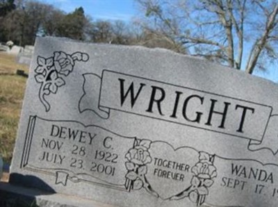 Dewey Clinton Wright on Sysoon