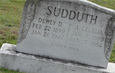 Dewey D. Sudduth on Sysoon