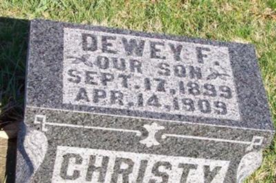 Dewey F. Christy on Sysoon