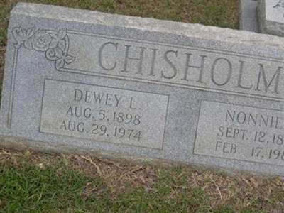 Dewey L. Chisholm on Sysoon