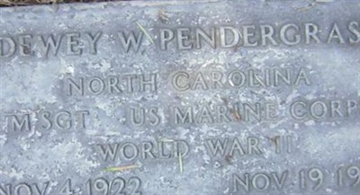 Dewey W. Pendergrass on Sysoon