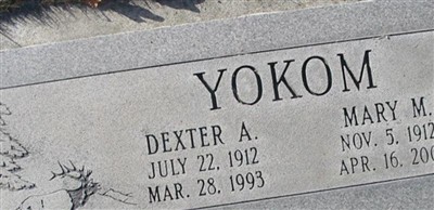 Dexter Aden Yokom, Sr on Sysoon