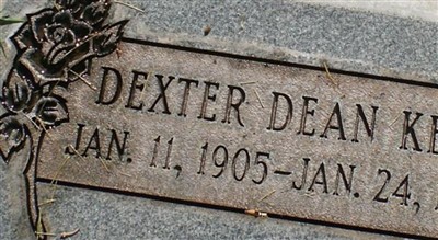 Dexter Dean Kent on Sysoon