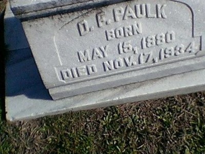 D.F. Paulk on Sysoon