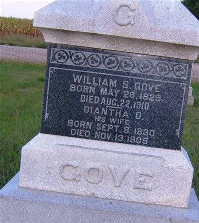 Diantha Dorcas Bailey Gove on Sysoon