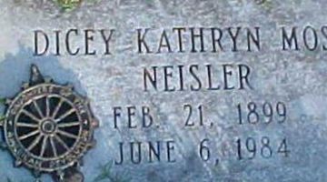 Dicey Katheryn Moss Neisler on Sysoon