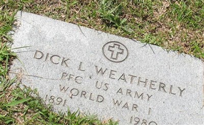 Dick L Weatherly on Sysoon