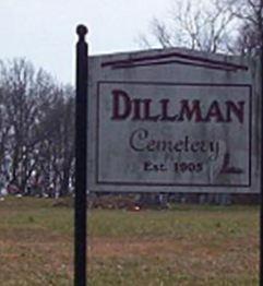 Dillman Cemetery on Sysoon