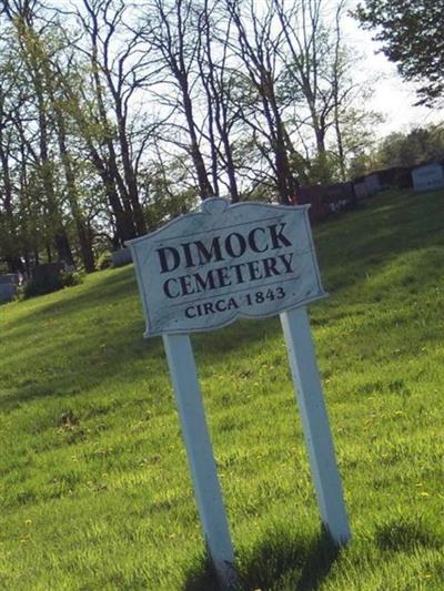 Dimock Cemetery on Sysoon