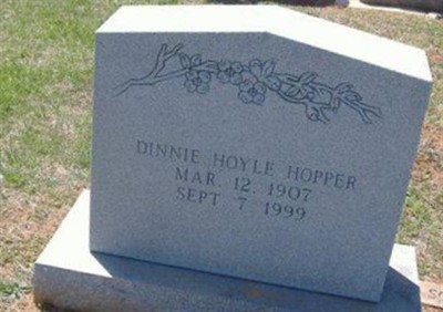 Dinnie Margaret Hoyle Hopper on Sysoon