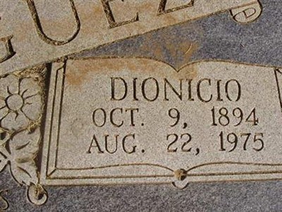 Dionicio Rodriguez on Sysoon