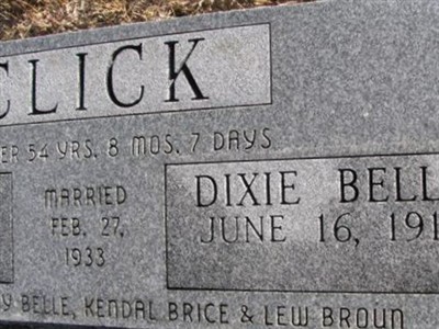 Dixie Belle Click on Sysoon