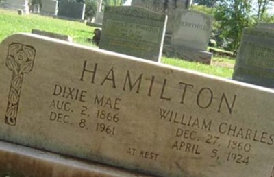Dixie Mae McBride Hamilton on Sysoon