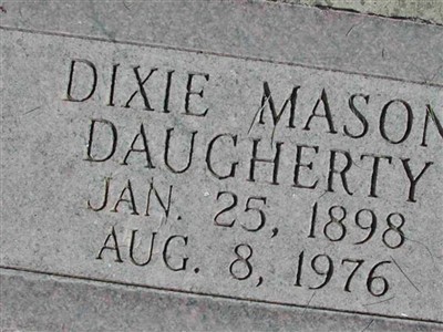 Dixie Mason Daugherty on Sysoon